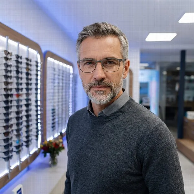 Multifokálne a progresívne okuliare, Progres očná optika