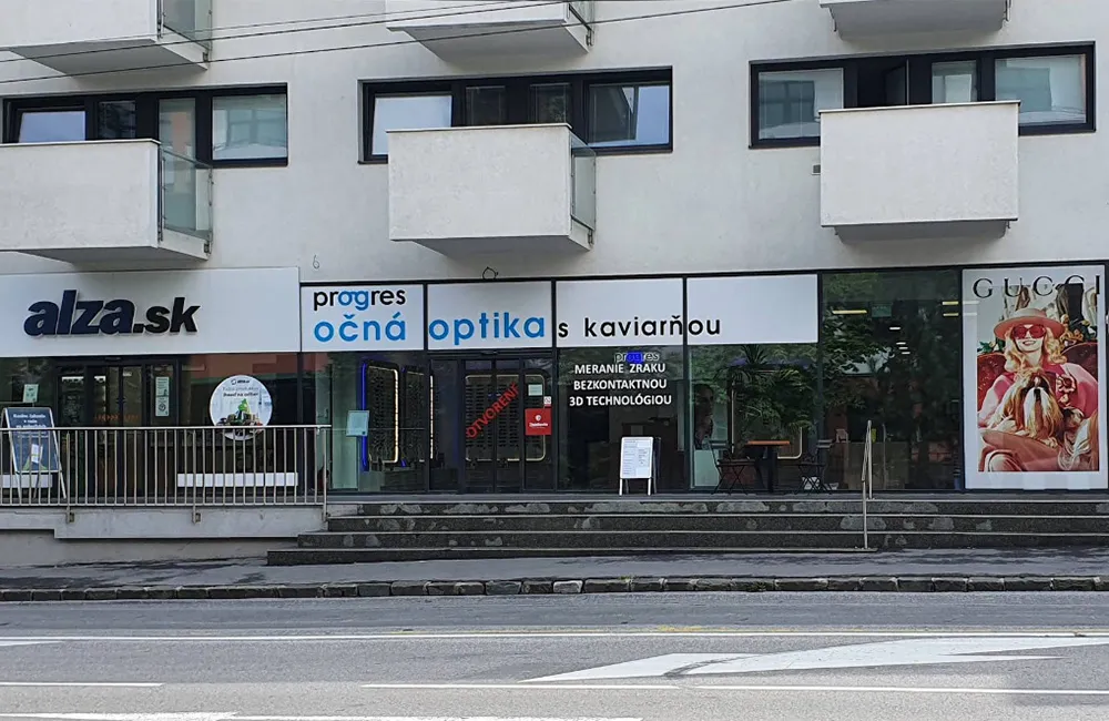 Progres očná optika v Žiline